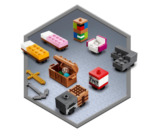 LEGO Minecraft 21174 Nowoczesny domek na drzewie - 1019959 - zdjęcie 8